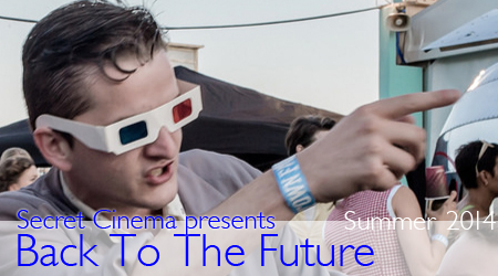 Daniel Dingsdale in Secret Cinema: Back to the Future